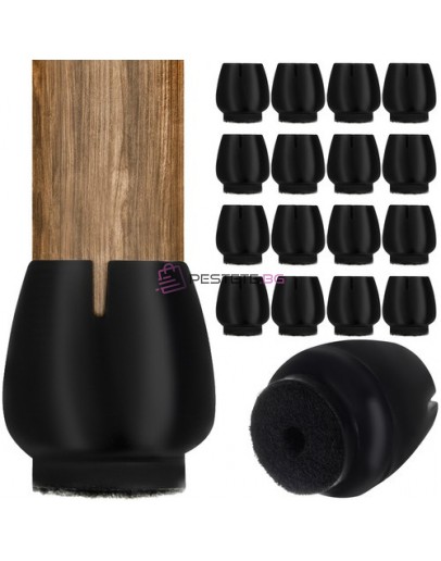 Калъфи за крака на стол маса с филц 4 броя